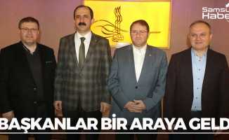 AK Parti Samsun Teşkilatı Yöneticileri Bir Araya Geldi