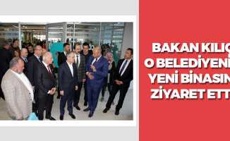 Bakan Kılıç'tan Tekkeköy Belediyesi'nin Yeni Hizmet Binasına Ziyaret