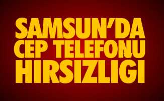 Samsun'da Cep Telefonu Hırsızlığı