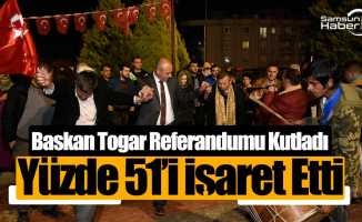 Başkan Togar, yüzde 51’i işaret etti, Türkiye’nin önündeki engellerin kalktığını söyledi