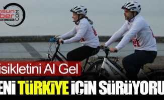 Bisikletini Al Gel Yeni Türkiye İçin Sürüyoruz