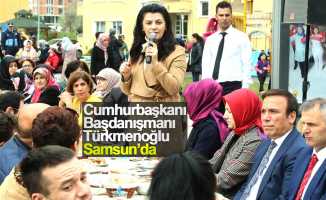 Cumhurbaşkanı Başdanışmanı Türkmenoğlu, Canikli kadınlarla buluştu