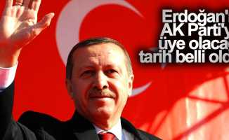 Cumhurbaşkanı Erdoğan’ın AK Parti’ye üye olacağı tarih belli oldu