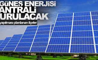 Samsun'da 5 güneş enerjisi santrali kurulacak