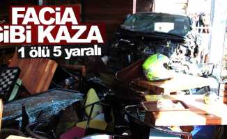 Samsun’da feci kaza: 1 ölü 5 yaralı