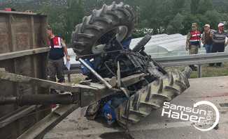 Amasya’da trafik kazası