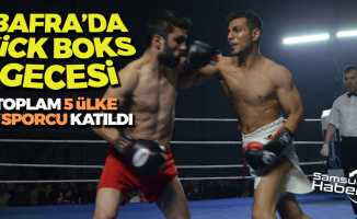 Bafra'da Kick-Boks gecesi düzenlendi