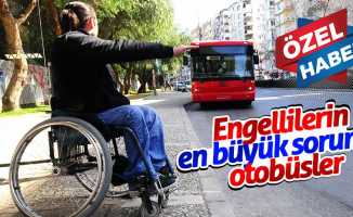 Engellilerin en büyük sorunu otobüsler