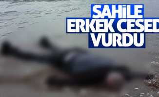 Samsun'da erkek cesedi sahile vurdu