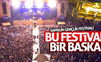 Samsun'da Gençlik Festivali rüzgarı