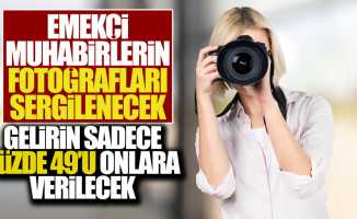 Samsun'da muhabirlerin fotoğrafları sergilenecek gelirin yarısı da onlara verilecek
