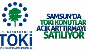 Samsun'da TOKİ konutları açık arttırmayla satılıyor