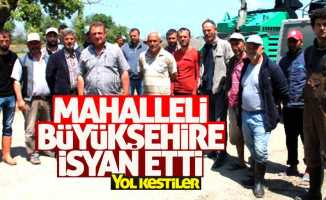 Samsunlu vatandaşlar isyanda: Yol kestiler