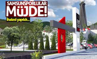 20 Ocak Samsunspor Anıtı için ihale yapıldı