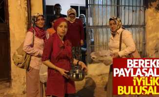 AK Partili kadınlar bereketi paylaşıp, iyilikte buluşuyor