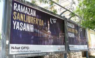 Ramazan Şanlıurfa'da Yaşanır afişlerine tepki