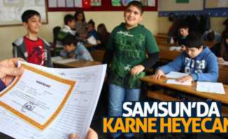 Samsun'da 241 bin öğrenci karne aldı