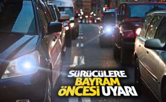 Samsun'da bayram öncesi sürücülere uyarı