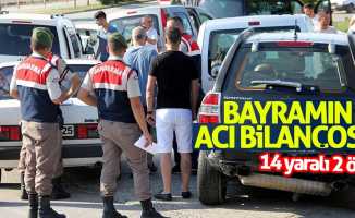 Samsun'da bayramın acı bilançosu: 14 yaralı 2 ölü