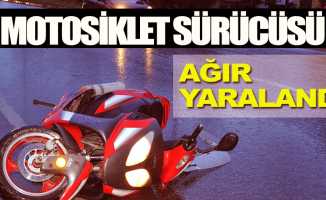 Samsun-Sinop yolunda motosiklet kazası