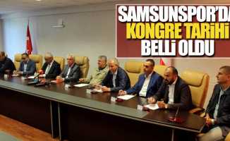 Samsunspor'da kongre tarihi belli oldu