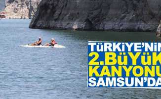 Türkiye'nin 2. büyük Kanyonu Samsun'da