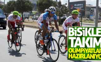 Bisiklet takımı olimpiyatlara hazırlanıyor