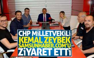 CHP Milletvekili Kemal Zeybek, Samsunhaber.com’u ziyaret etti