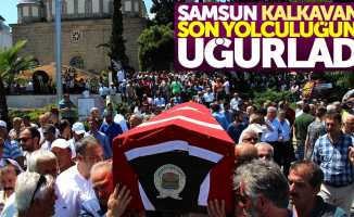 CHP Samsun Eski Milletvekili İhsan Kalkavan, toprağa verildi