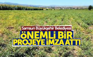 Samsun Büyükşehir Belediyesi, önemli bir projeye imza attı