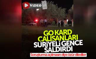 Samsun'da GO Kard çalışanları Suriyeli gence saldırdı