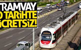 Samsun'da o tarihte tramvay ücretsiz