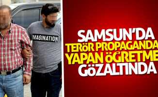 Samsun'da terör propagandası yapan öğretmen serbest