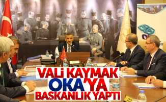 Samsun Valisi Kaymak, OKA'ya başkanlık yaptı
