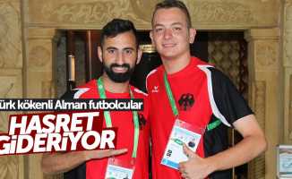 Türk kökenli Alman futbolcular hasret gideriyor
