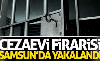13 yıllık cezaevi firarisi Samsun'da yakalandı
