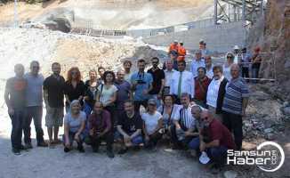 Artvin’de madeni gazeteciler ziyaret etti