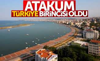 Atakum, Türkiye birincisi oldu