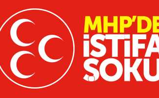MHP istifa şoku