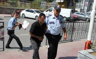 Samsun'da musluk hırsızı yakalandı