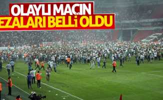 Samsun'da oynanan Beşiktaş Konyaspor maçının cezaları belli oldu