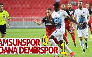 Samsunspor 0-1 Adana Demirspor