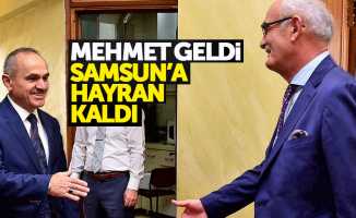 AK Partili Başkan Yardımcısı Samsun'a hayran kaldı