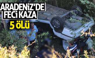 Karadeniz’de feci kaza: 5 ölü