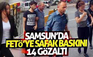 Samsun'da ByLock operasyonu: 14 gözaltı