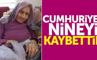 Samsun'da Cumhuriyet nine hayatını kaybetti