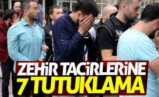 Samsun'da zehir tacirlerine 7 tutuklama