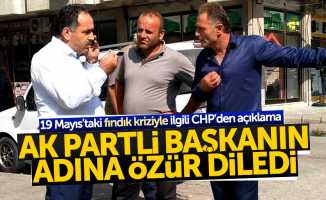 Samsun'daki fındık kriziyle ilgili CHP'den açıklama