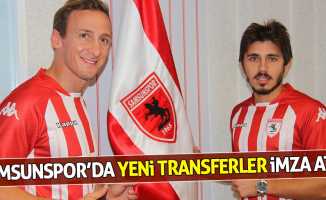Samsunspor’da yeni transferler imza attı