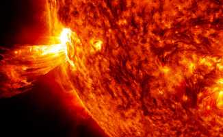 Güneş'te son 12 yılın en büyük patlaması